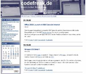 blog codefreak.de
